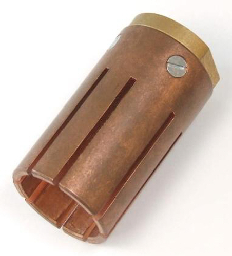 Bolteholder for betonankre1" - 25mm E12 L65 - Kobber