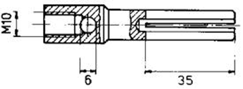 Bolteholder for fiberfix