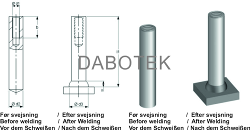 UD Stift Ø8X30 mm Matr. A2-50 efter EN ISO 13918