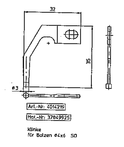 KLINKE F/SIK Ø2,3-Ø3x6