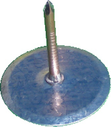 Cup headed pin Ø30x19x2,7mm, no insulation