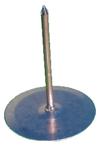 Tallerkenstift Ø38x48x2,7mm, ingen isolering