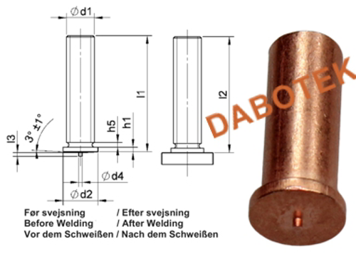 UT STIFT Ø7,1x16 Matr.4.8